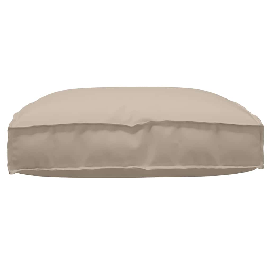 Kissen Anthrazit 80 x 80 x 12 cm Oxford-Stoff