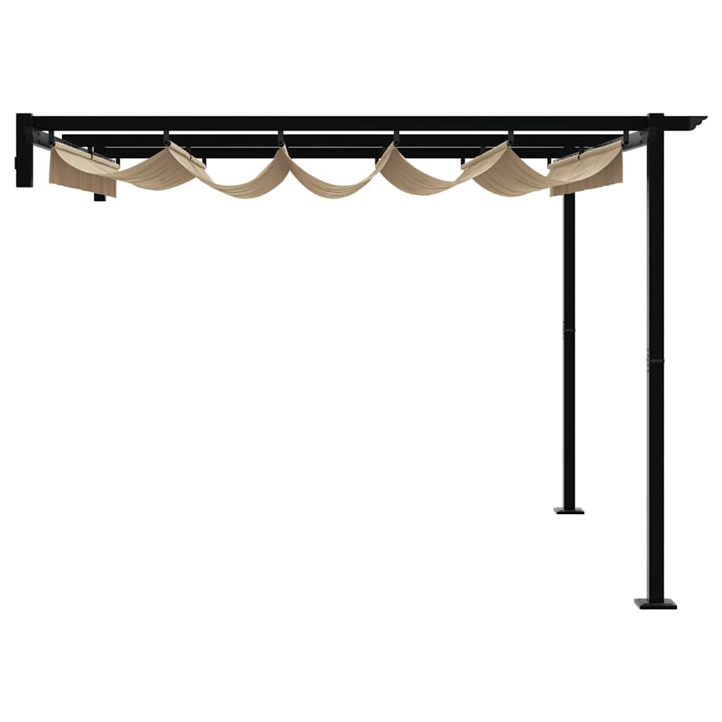 Pavillon 300 x 300 x 200 cm Creme Polyester