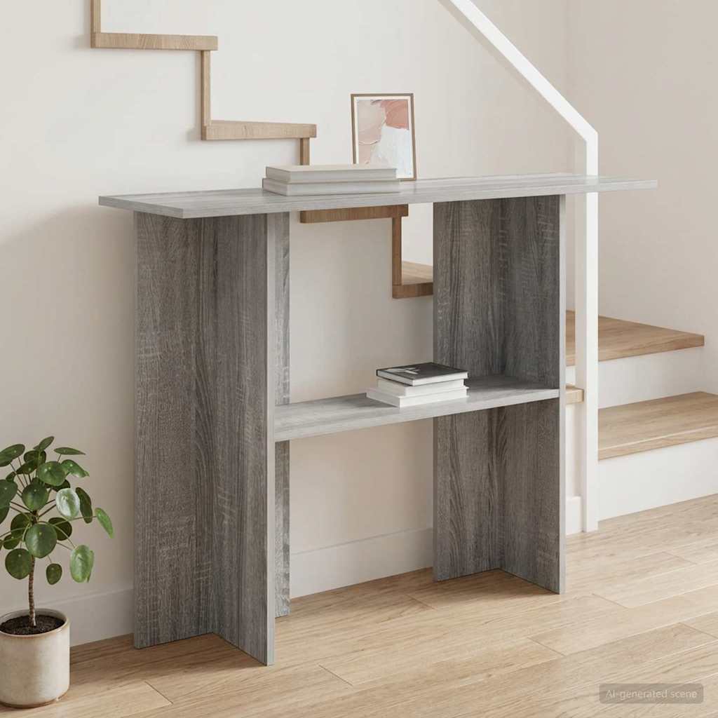 Konsolentisch Weiß 100 x 30 x 75 cm Holzwerkstoff