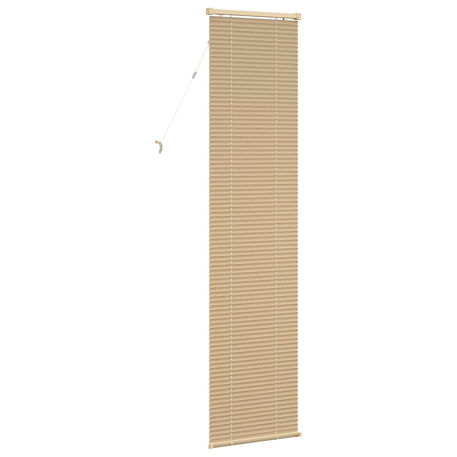 Jalousie Silber Grau 150 x 40 cm 25 mm PVC