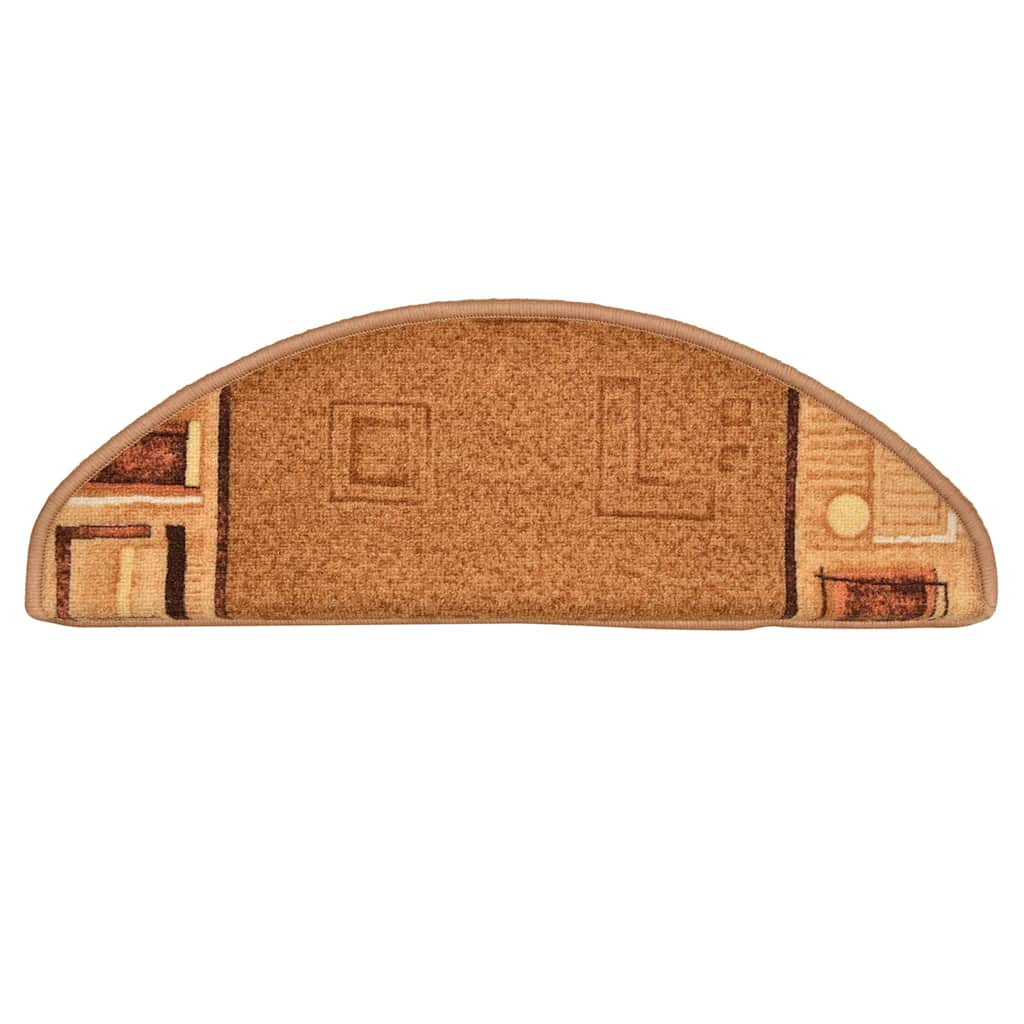 Stufenmatten Selbstklebend 5 Stk. 65x21x4 cm Rot