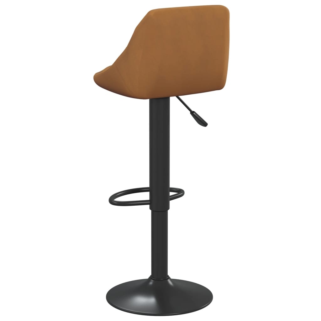 Barhocker Creme Samt