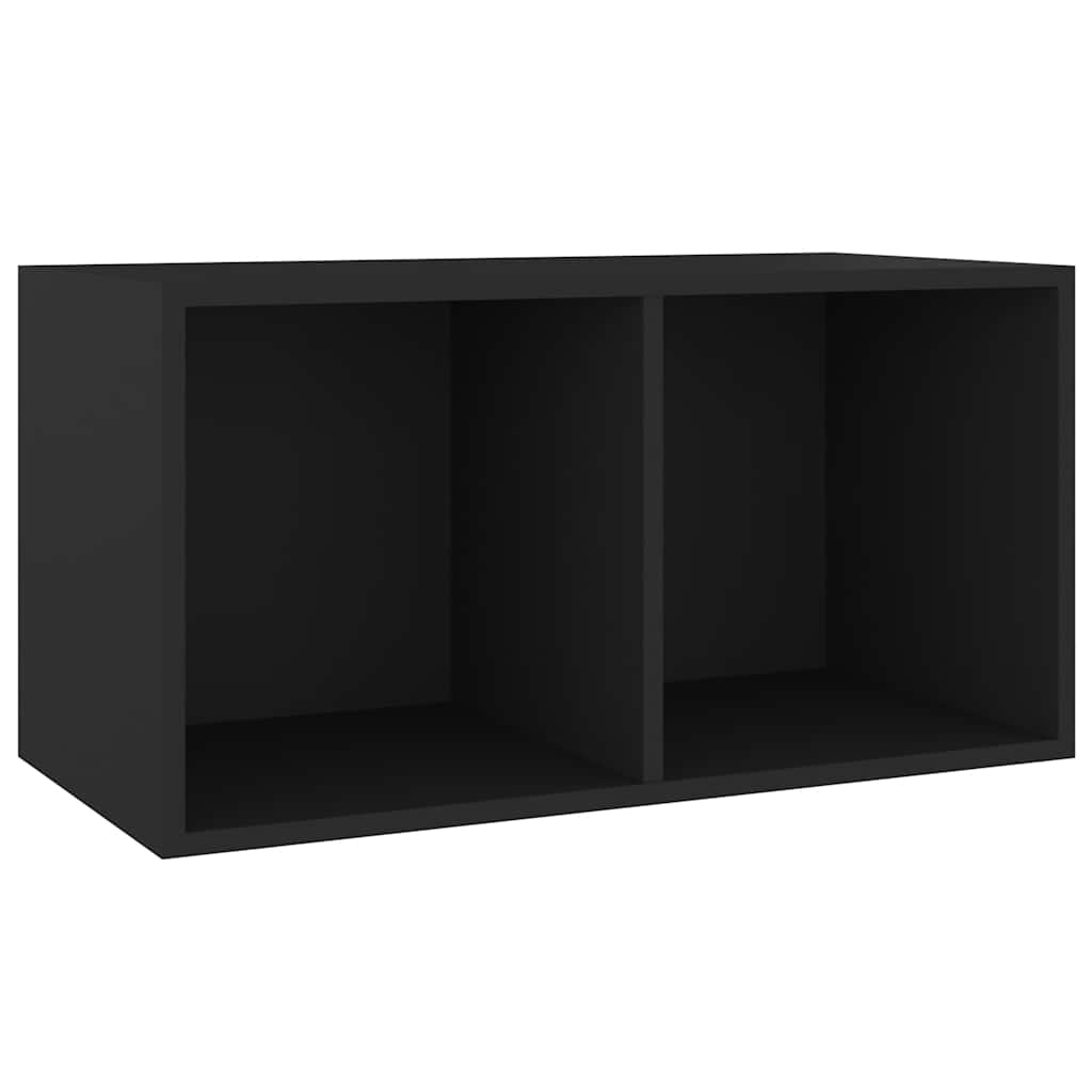 Schallplatten-Aufbewahrungsbox Weiß 71x34x36 cm Holzwerkstoff