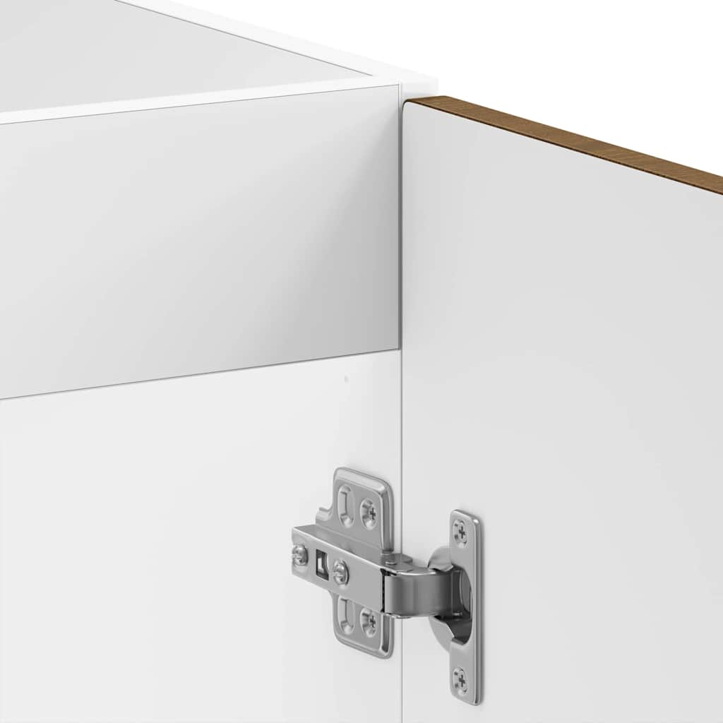 Küchenschrank Kalmar Weiß 80 x 46 x 81.5 cm Holzwerkstoff