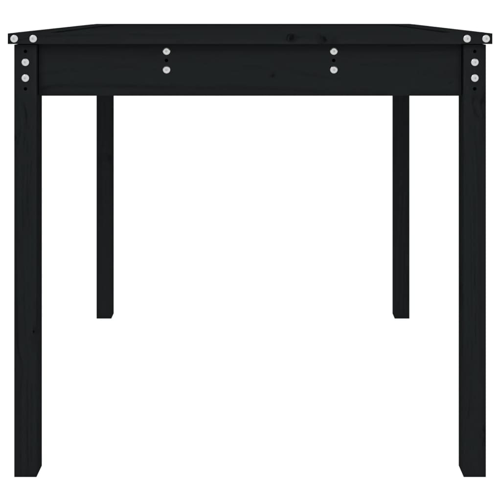 Gartentisch 82,5x82,5x76 cm Massivholz Kiefer