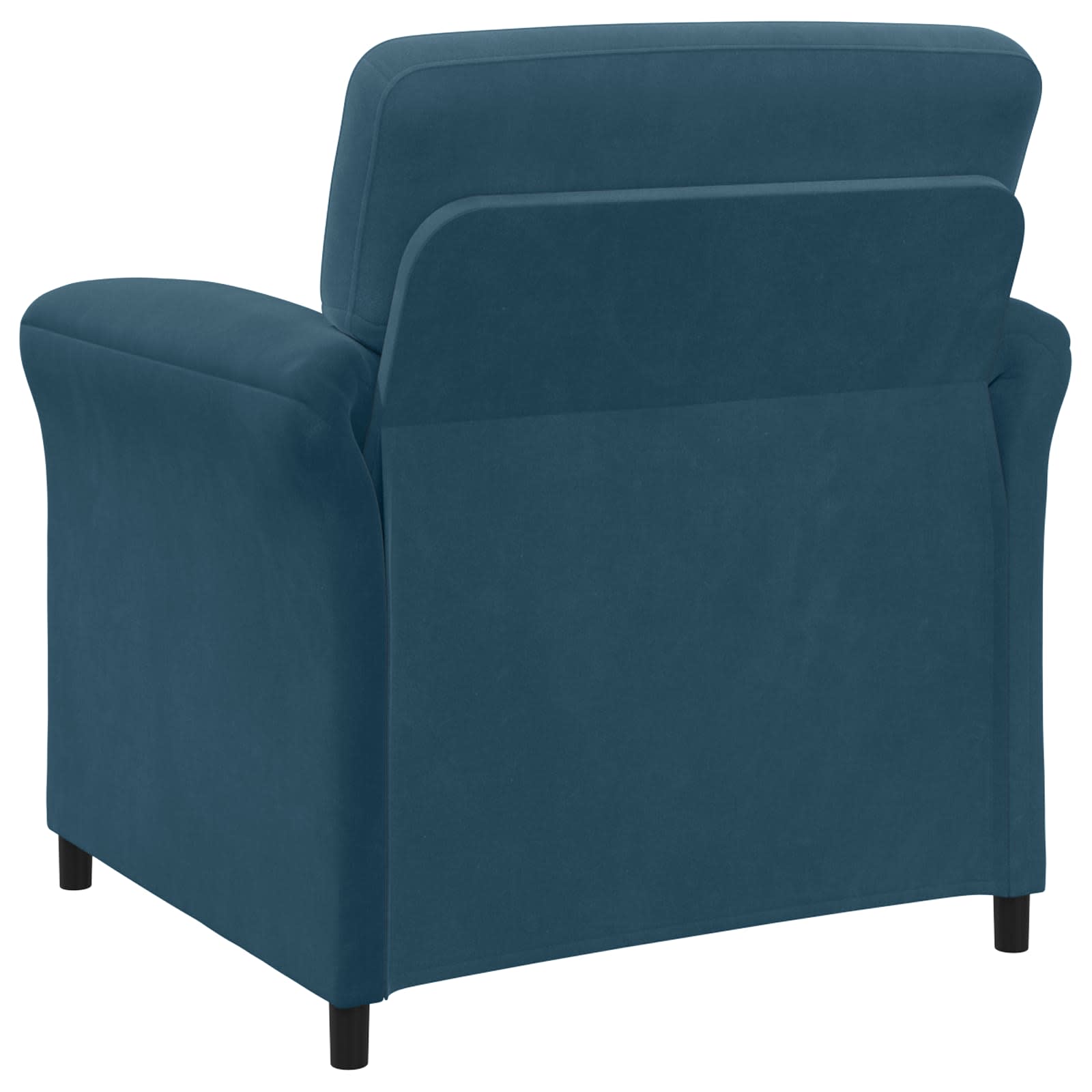 1-Sitzer Sofa Hellgrau 88 x 83 x 95 cm Samt