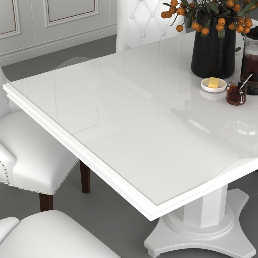 Tischfolie Transparent 100x60 cm 1,6 mm PVC
