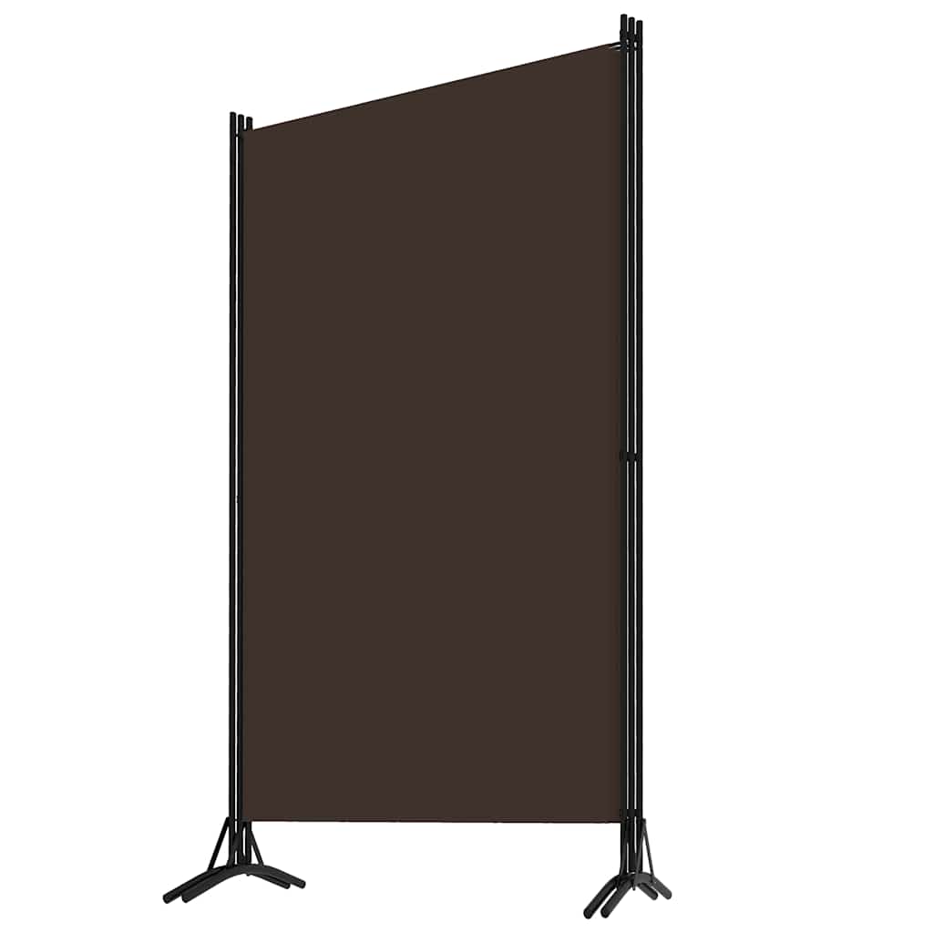 3-tlg. Raumteiler Weiß 260x180 cm Stoff