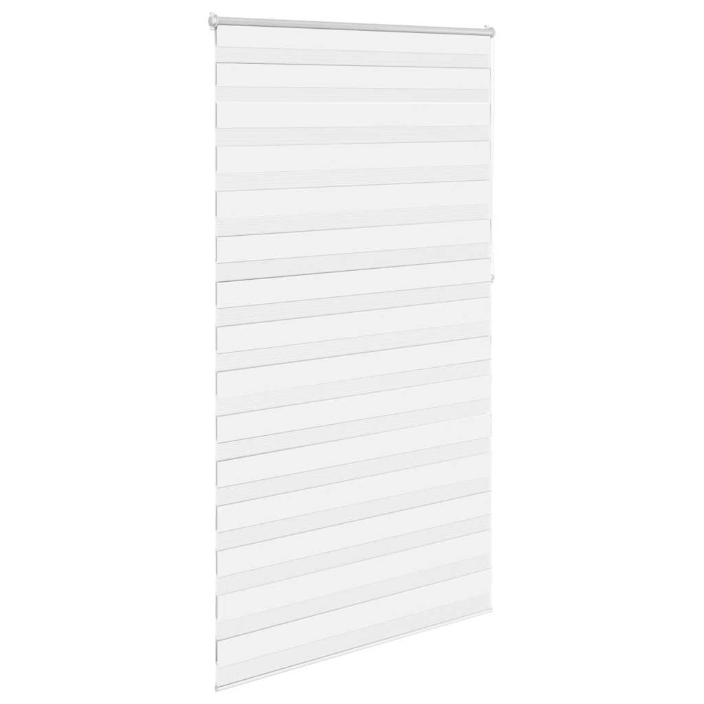 Zebra-Rollo 40,9 x 100 cm, Stoffbreite 36,7 cm, Weiß