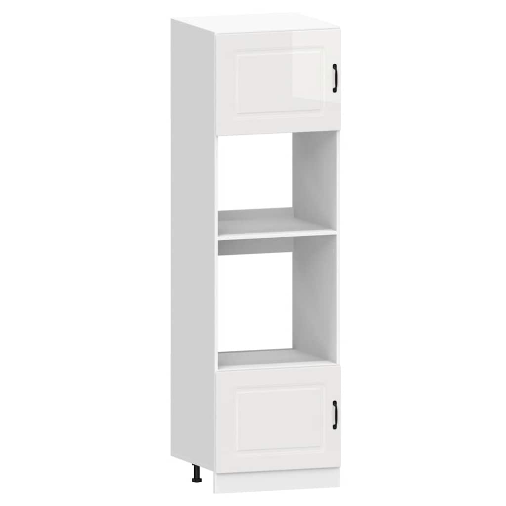 7-tlg. Küchenschrank-Set Kalmar Weiß Holzwerkstoff