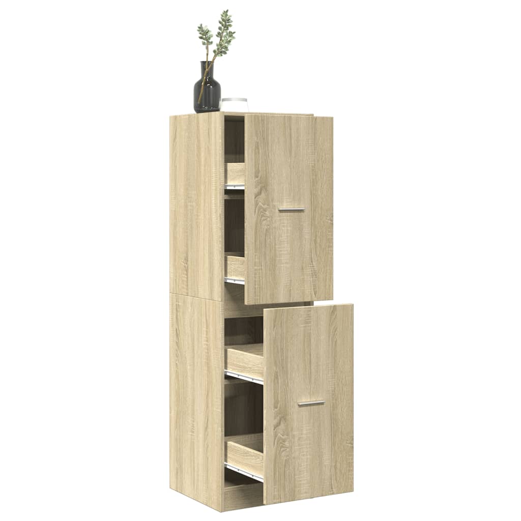 Apothekerschrank Weiß 30 x 41 x 174,5 cm Holzwerkstoff