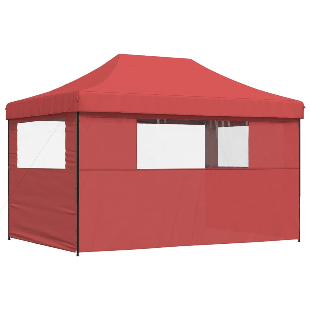 Partyzelt Faltbar Pop-Up Beige 410x279x315 cm