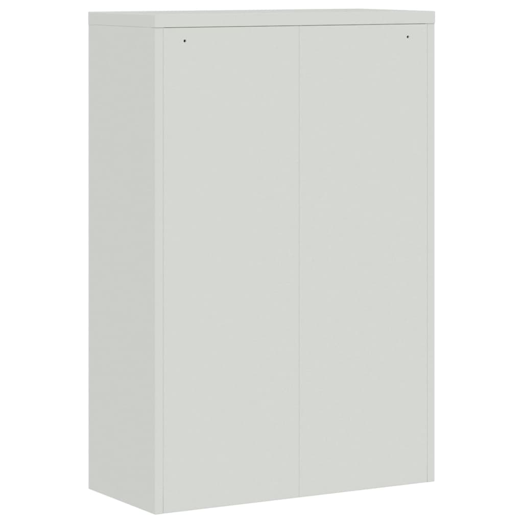 Aktenschrank Weiß 90x40x110 cm Stahl