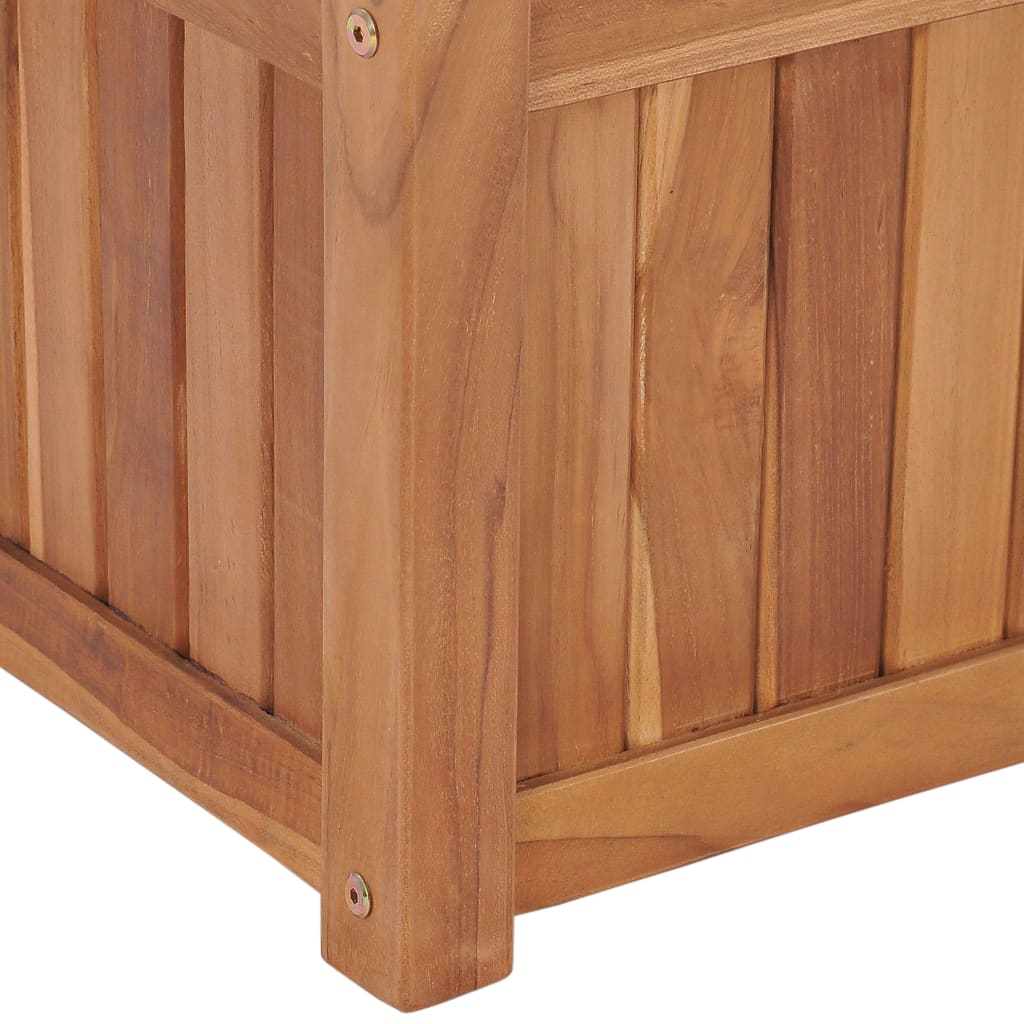 Hochbeet 150x30x25 cm Massivholz Teak