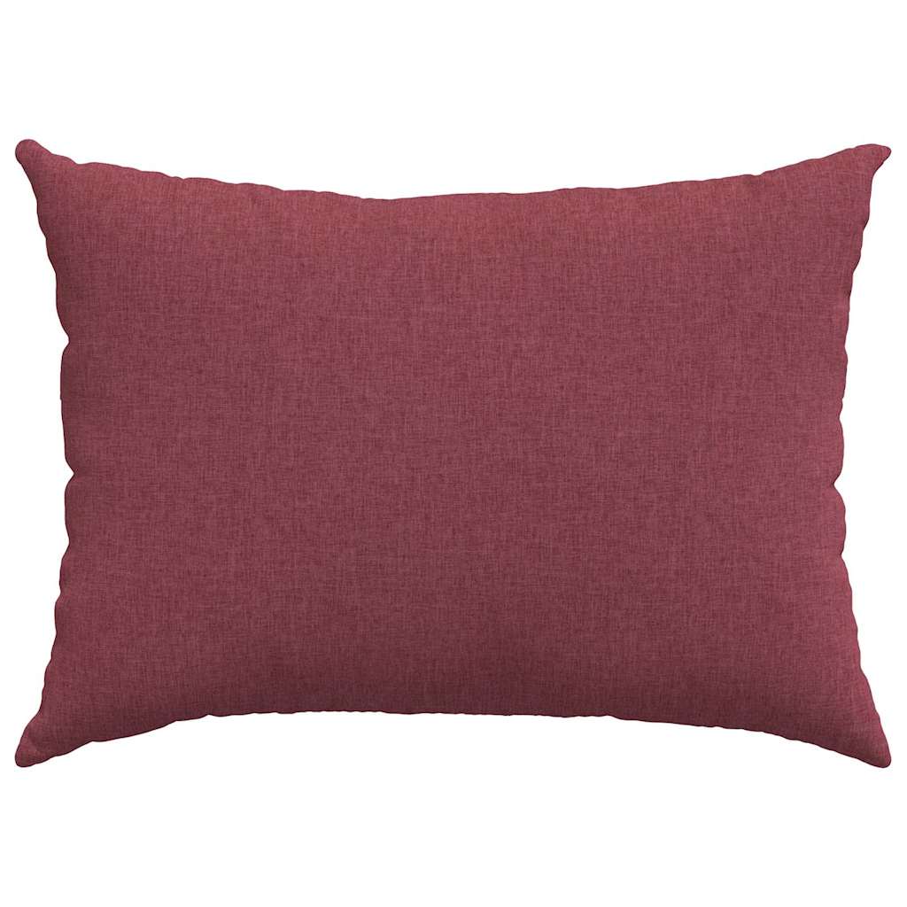 Sofakissen 2 pcs Hellgrau 50 x 30 cm Stoff