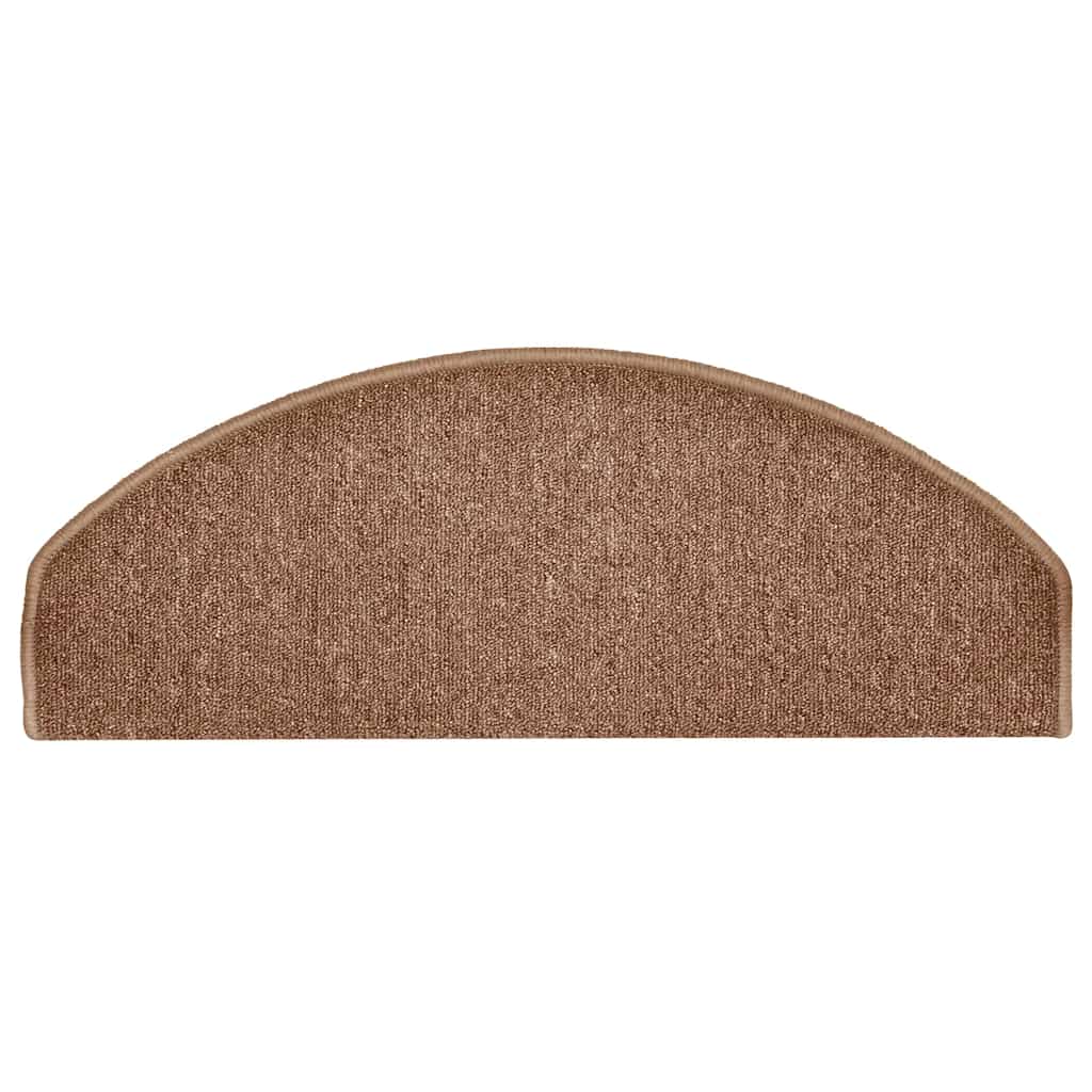 Stufenmatten 15 Stk. 56x17x3 cm Anthrazit Halbrund