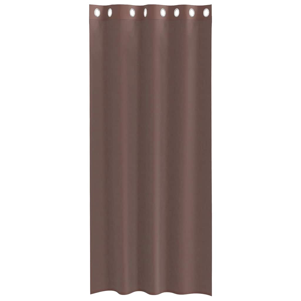 Voile Vorhänge mit Ösen 2 Stk. Apfelgrün 140x140 cm