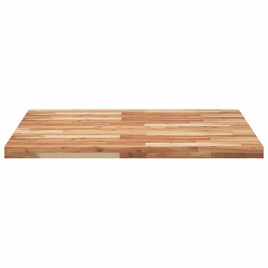 Tischplatte Rund Ø40x2 cm Massivholz Akazie
