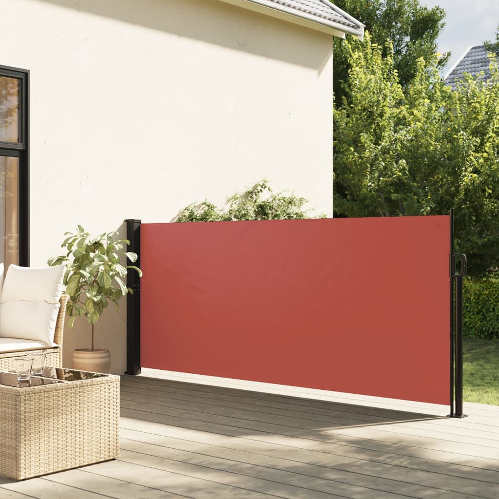 Seitenmarkise Ausziehbar Schwarz 100x300 cm