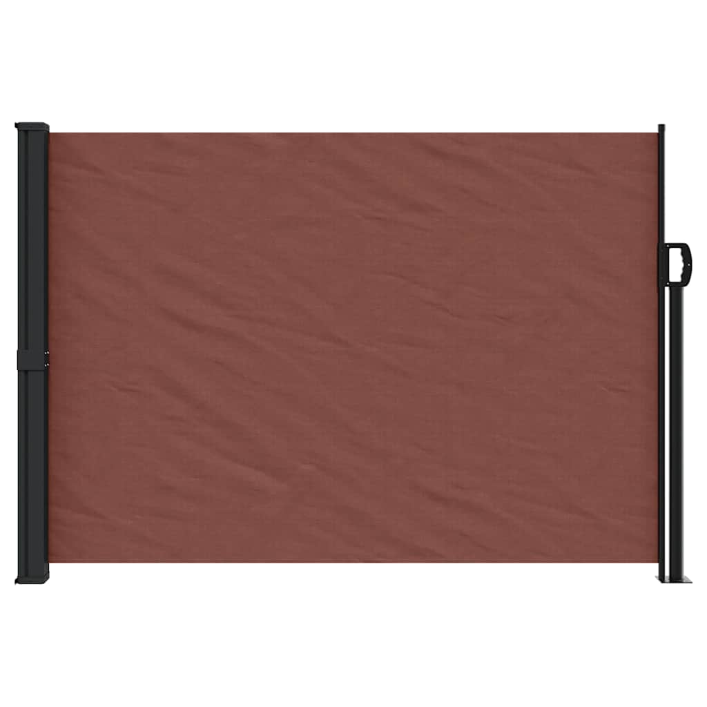 Seitenmarkise Ausziehbar Schwarz 100x300 cm