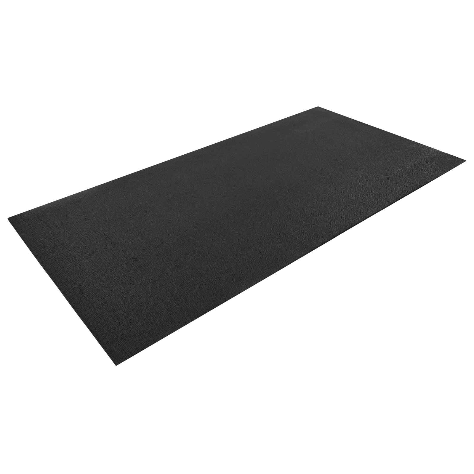 Sport-Schutzmatte Schwarz 120 x 60 x 0,6 cm hochdichtes PVC