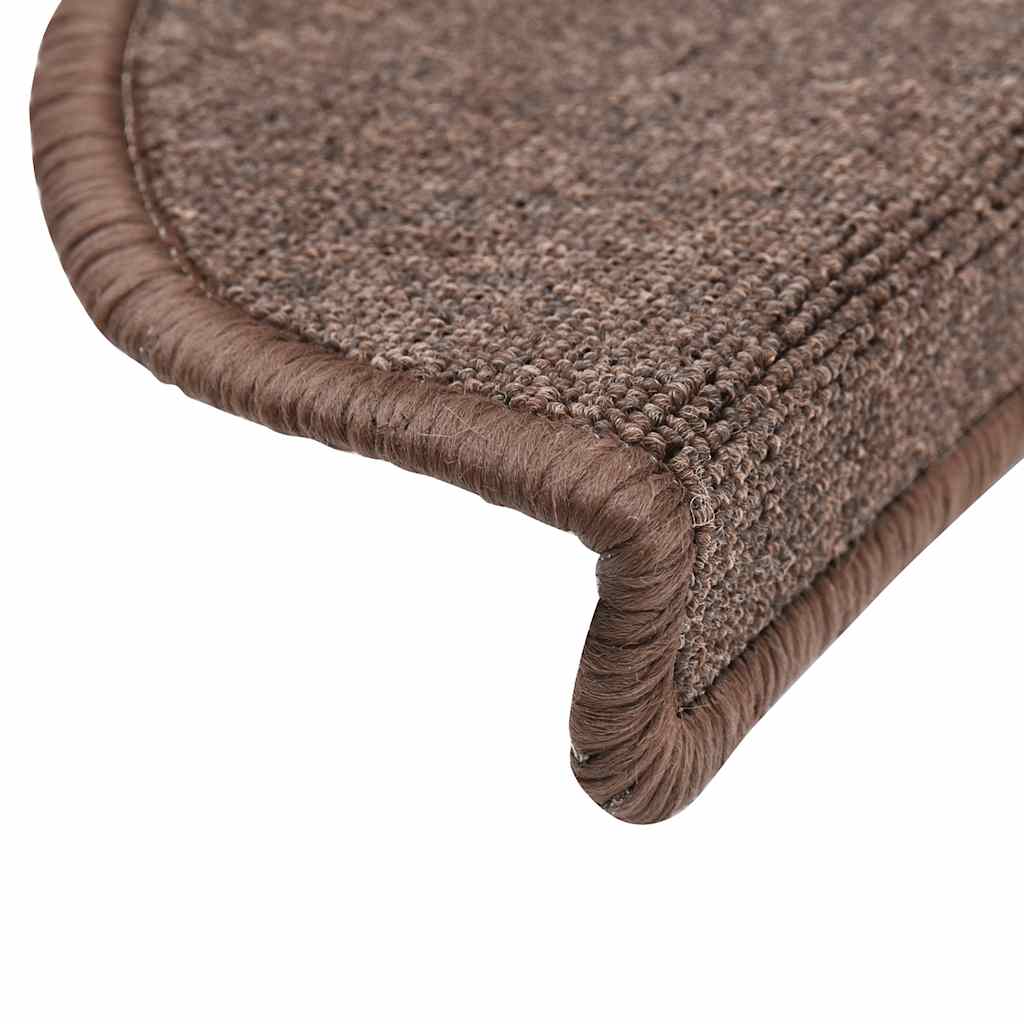 Stufenmatten 15 Stk. 56x17x3 cm Anthrazit Halbrund