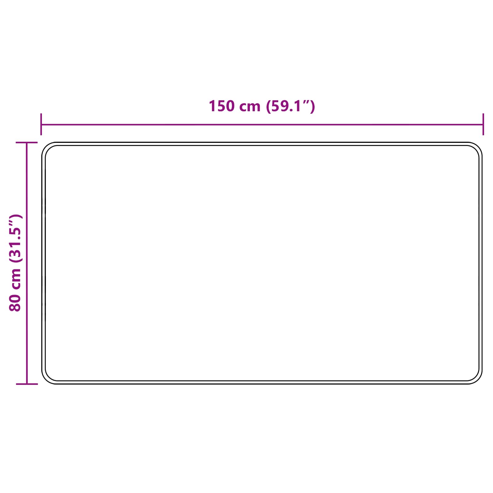 Teppich Waschbar Mehrfarbig 160x230 cm