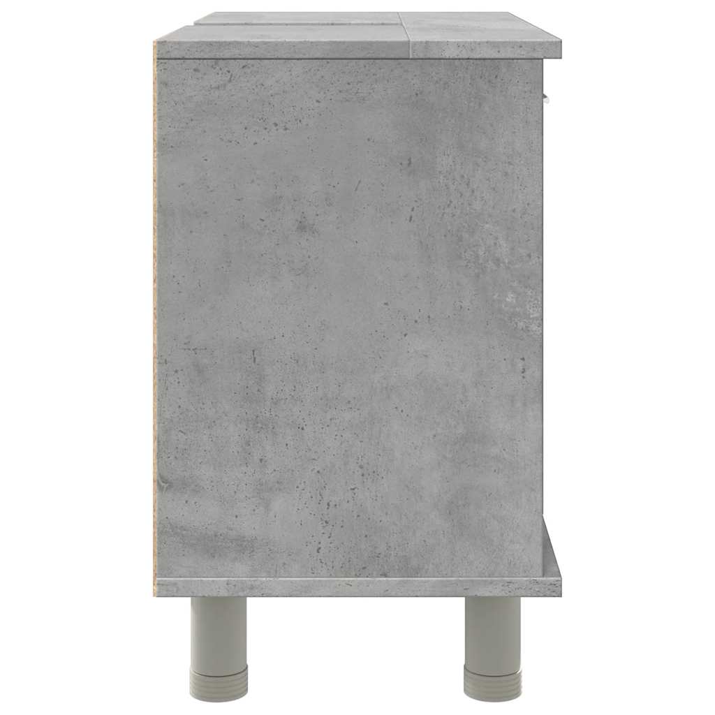 Badezimmerschrank Weiß 60x32x53,5 cm Holzwerkstoff