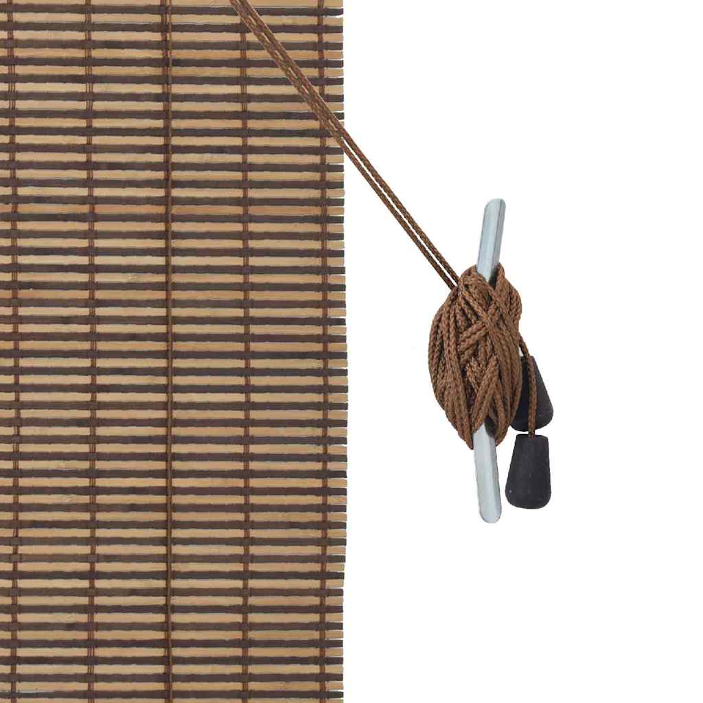 Rollo Braun 60 x 160 cm Bambus