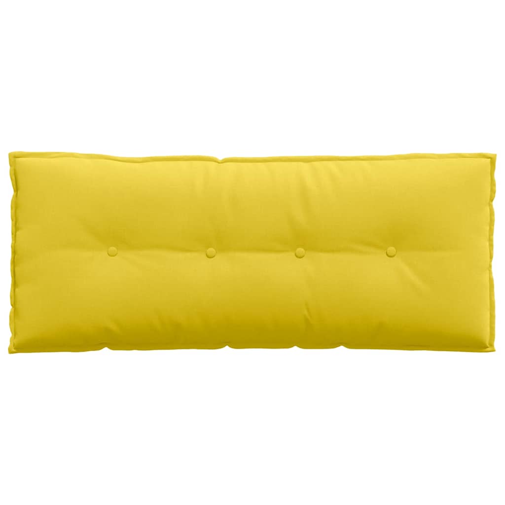 Rückenkissen Hellgrau 50 x 19 x 45 cm Stoff