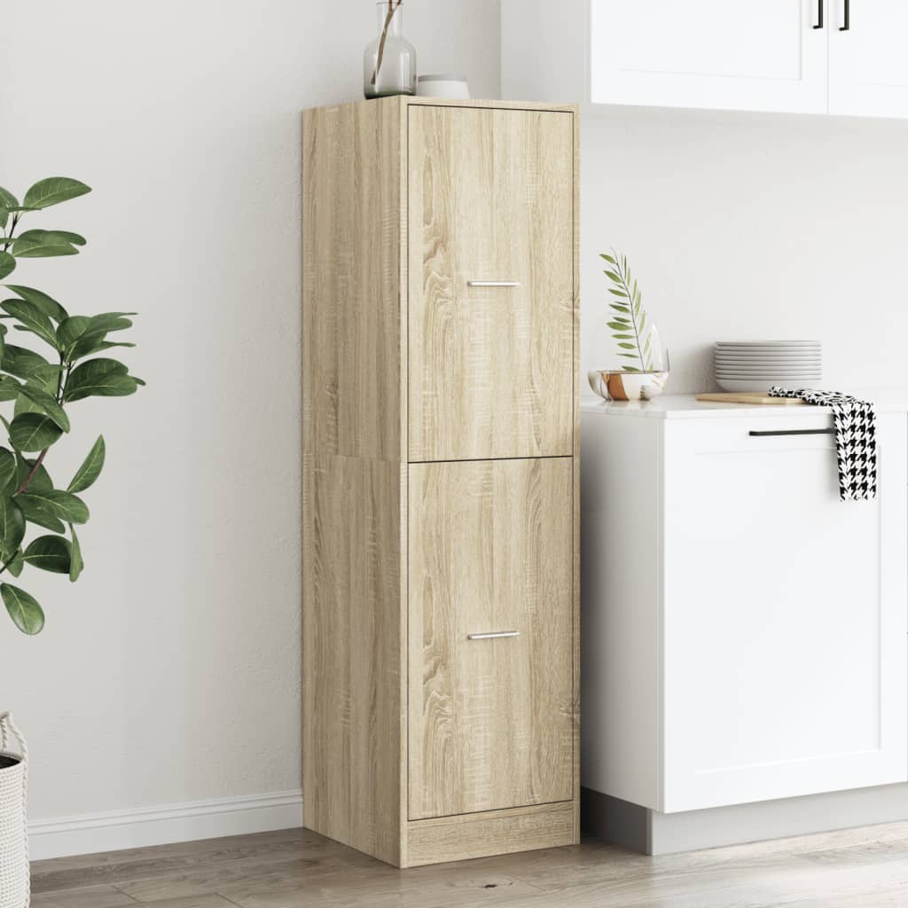 Apothekerschrank Weiß 30 x 41 x 174,5 cm Holzwerkstoff