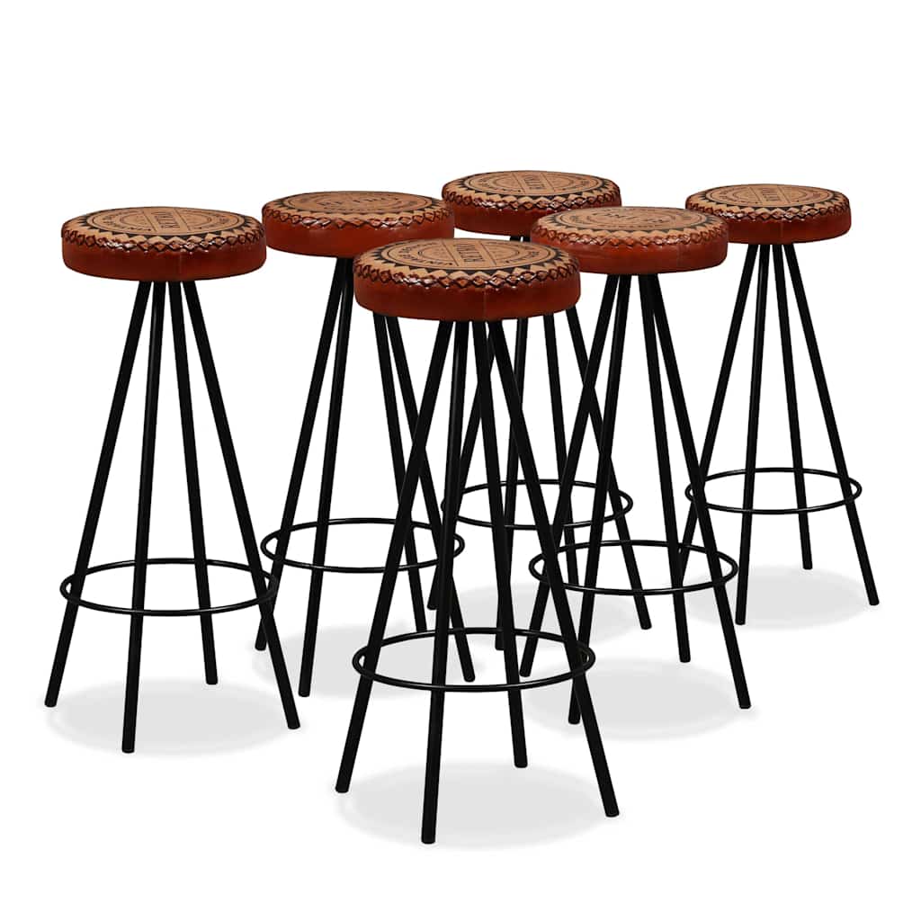 Bar-Set 3-tlg. Akazie Massivholz, Echtleder und Canvas
