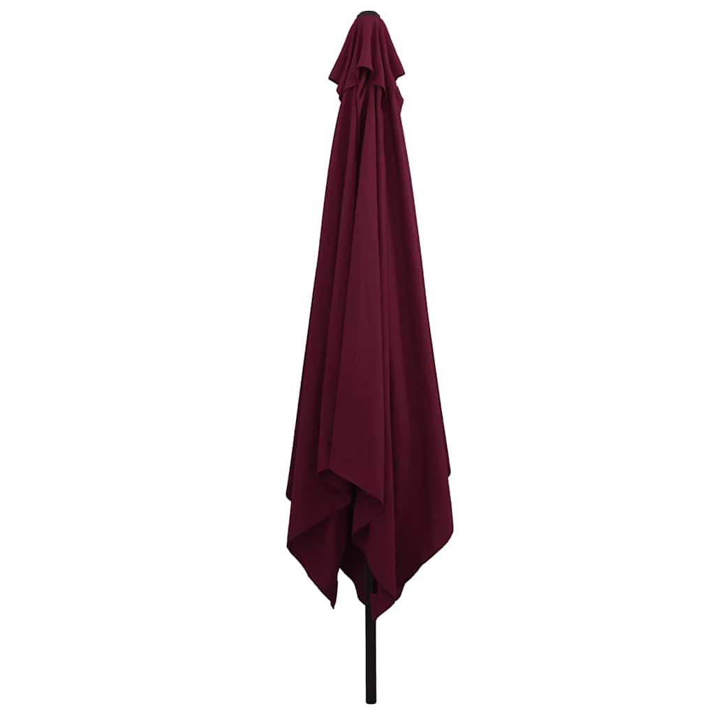 Garten-Sonnenschirm Sand 295 x 295 x 245 cm Polyester und Stahl