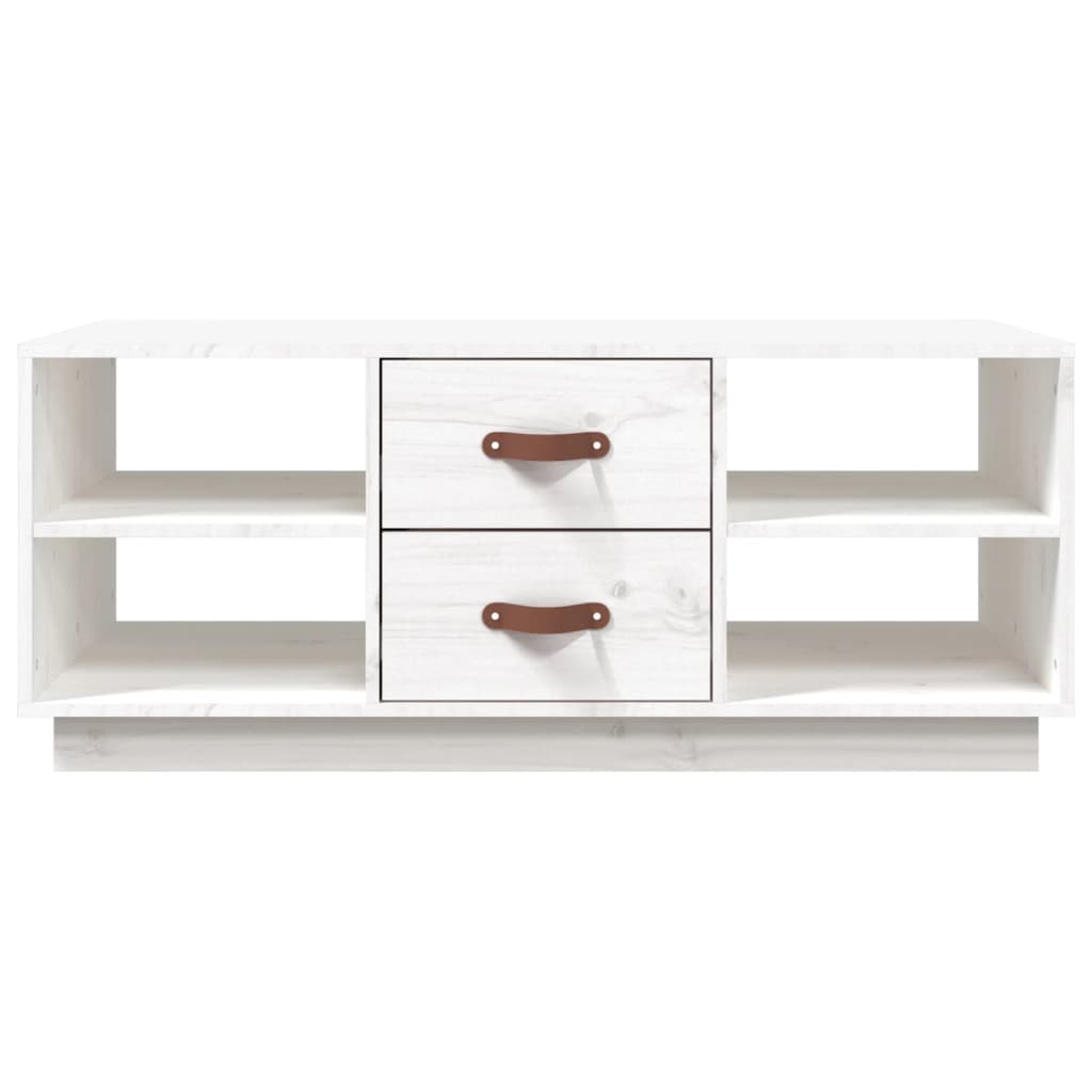 Couchtisch 100x50x41 cm Massivholz Kiefer