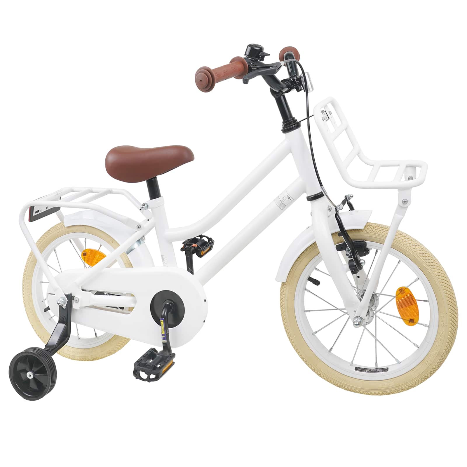 Kinderfahrrad 12 Zoll für 2-4 Jahre alt Hellrosa