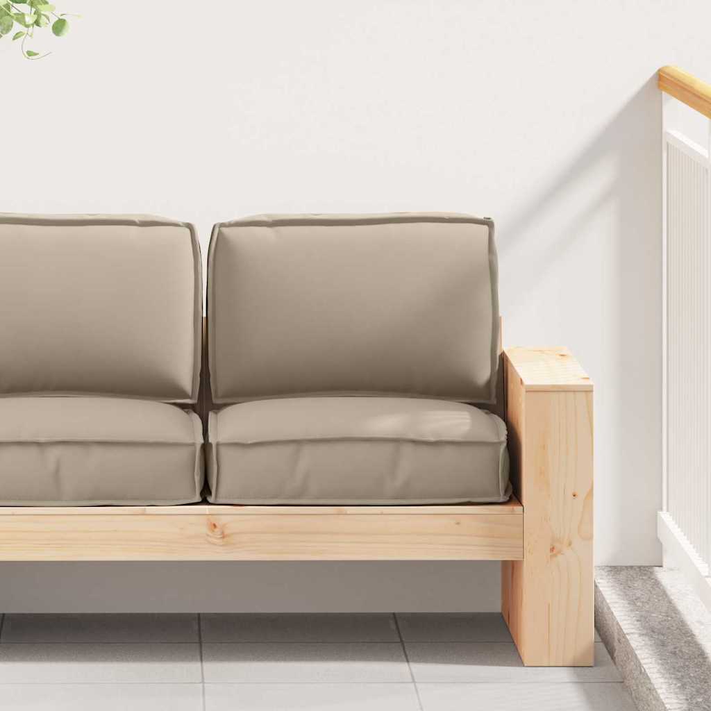 Palettenkissenset 2 pcs Anthrazit Oxford-Stoff