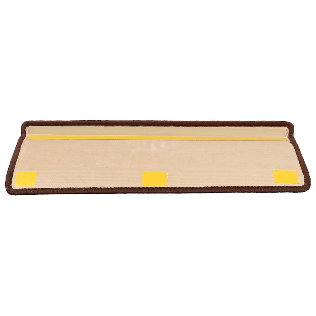 Stufenmatten Selbstklebend 5 Stk. 65x21x4 cm Rot