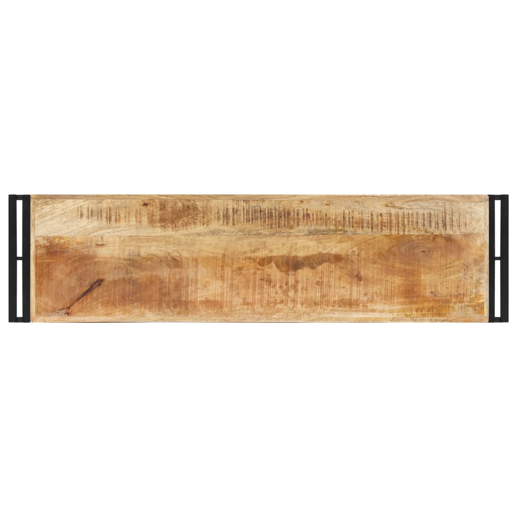 Konsolentisch 90x30x75 cm Altholz Massiv