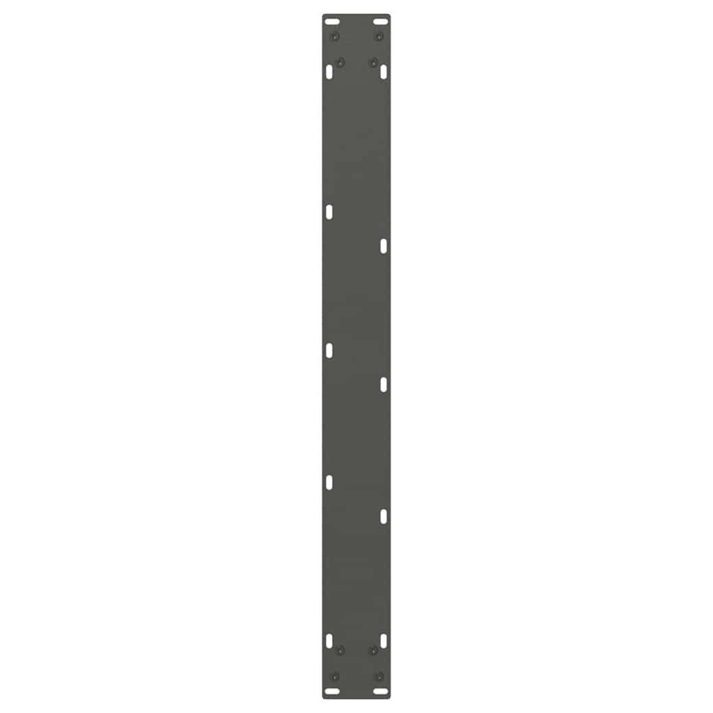 Couchtischbeine V-Form 2 Stück Schwarz 30x(30-31,3) cm Stahl