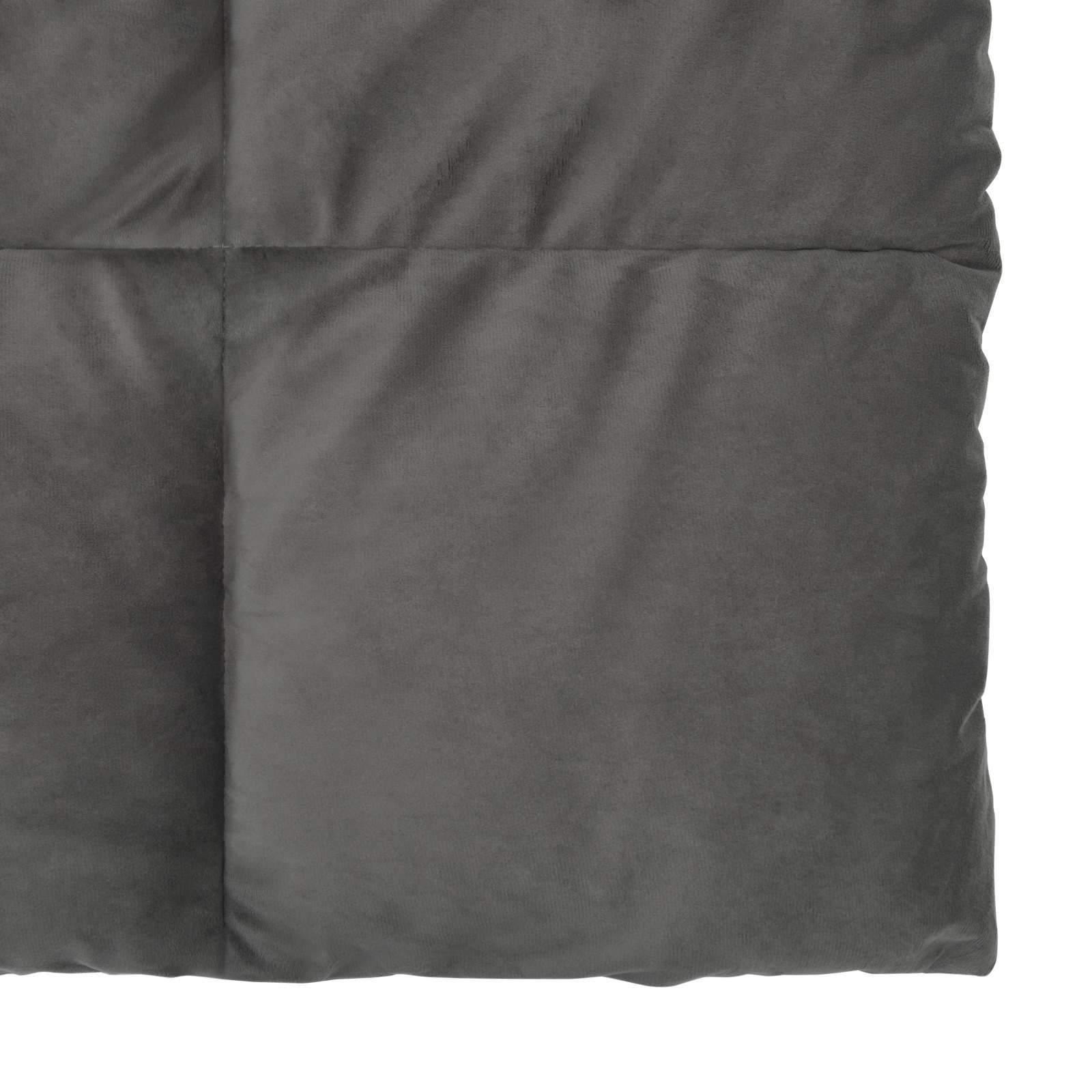 Sommerdecke Gesteppt Anthrazit 135 x 200 cm Mikrofaser