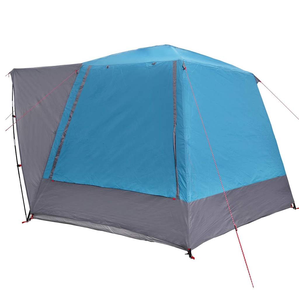 Campingzelt Hütte mit Dach Grün 420 x 420 x 227 cm Polyester