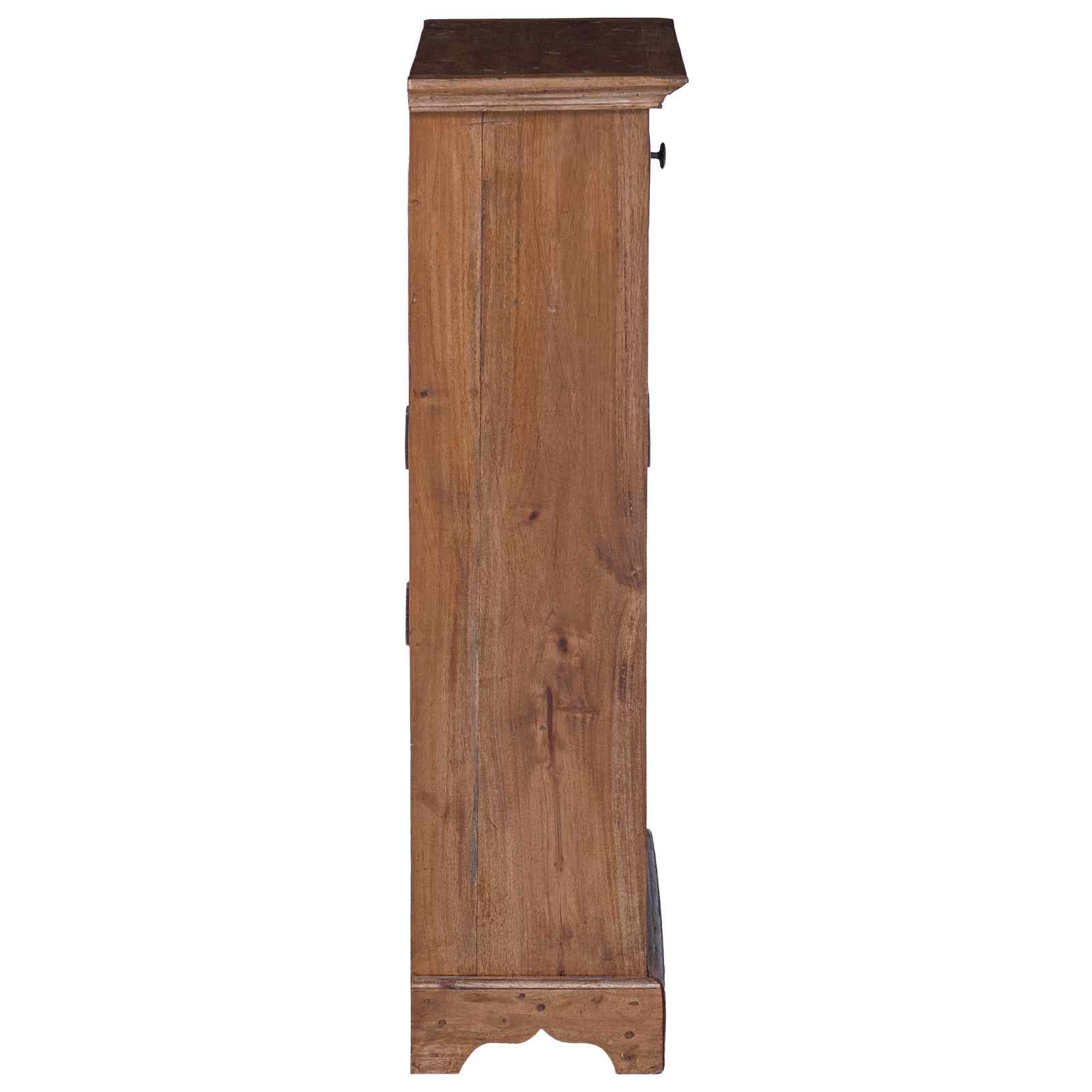 Weinregal Massives Mahagoniholz 55x23x85 cm
