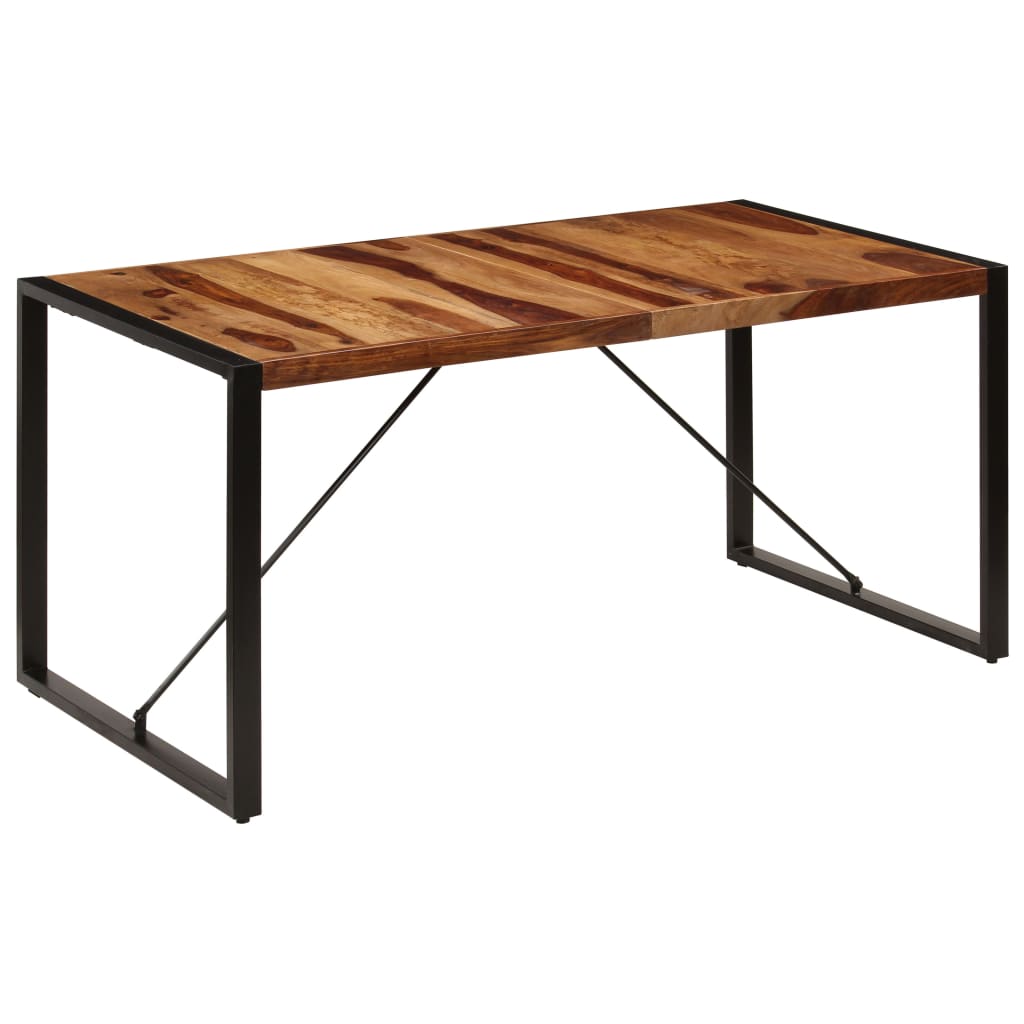 Esstisch 220x100x75 cm Massivholz Akazie