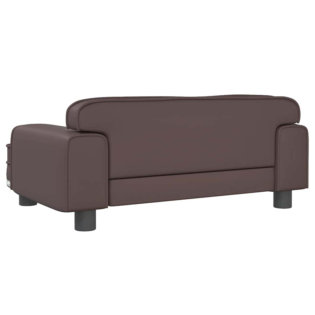 Hundebett Rosa 90x53x30 cm Samt