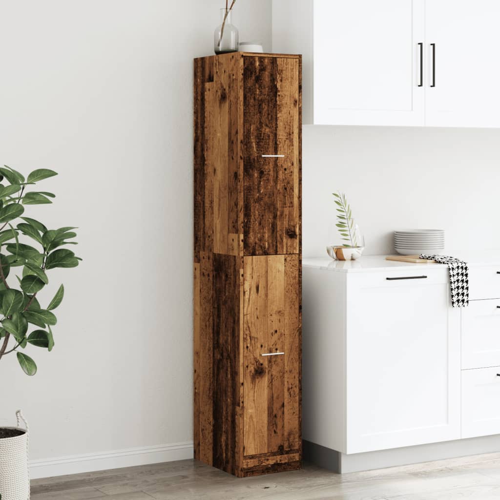 Apothekerschrank Weiß 30 x 41 x 174,5 cm Holzwerkstoff