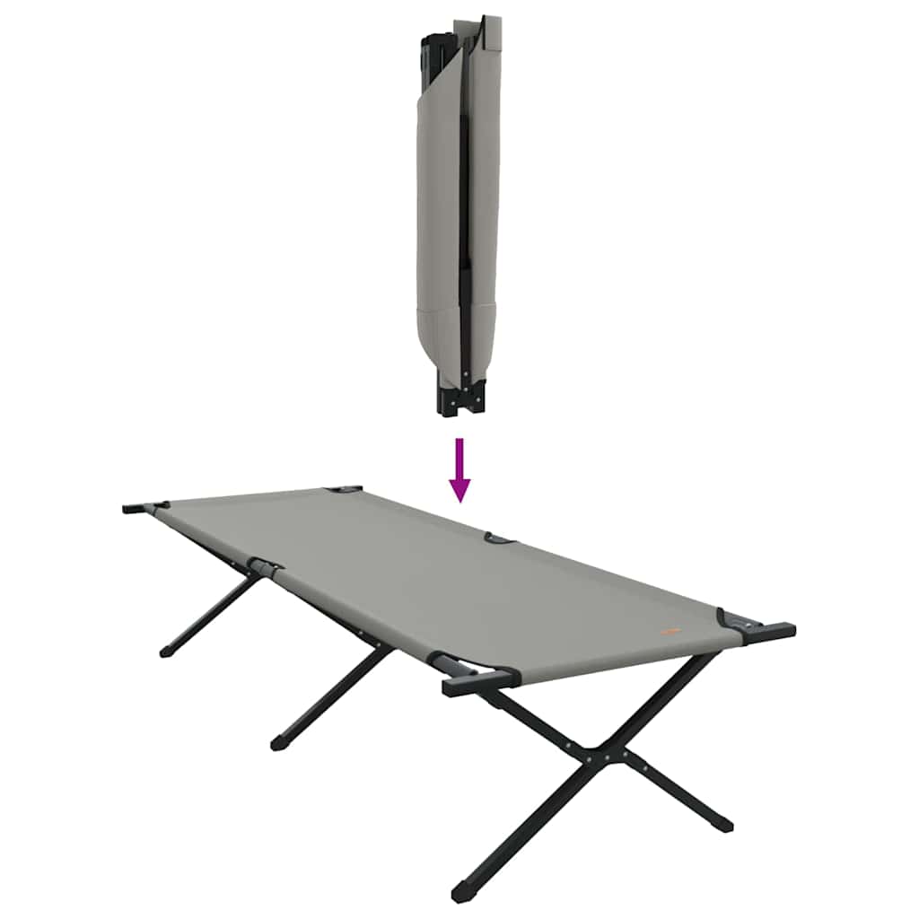 Klapp Schlafbett fürs Camping Blau 193 x 69 x 45 cm