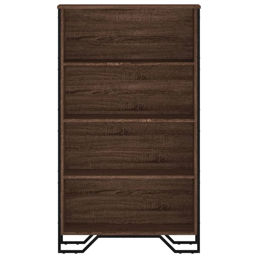 Bücherregal Schwarz 80x31x169 cm Holzwerkstoff