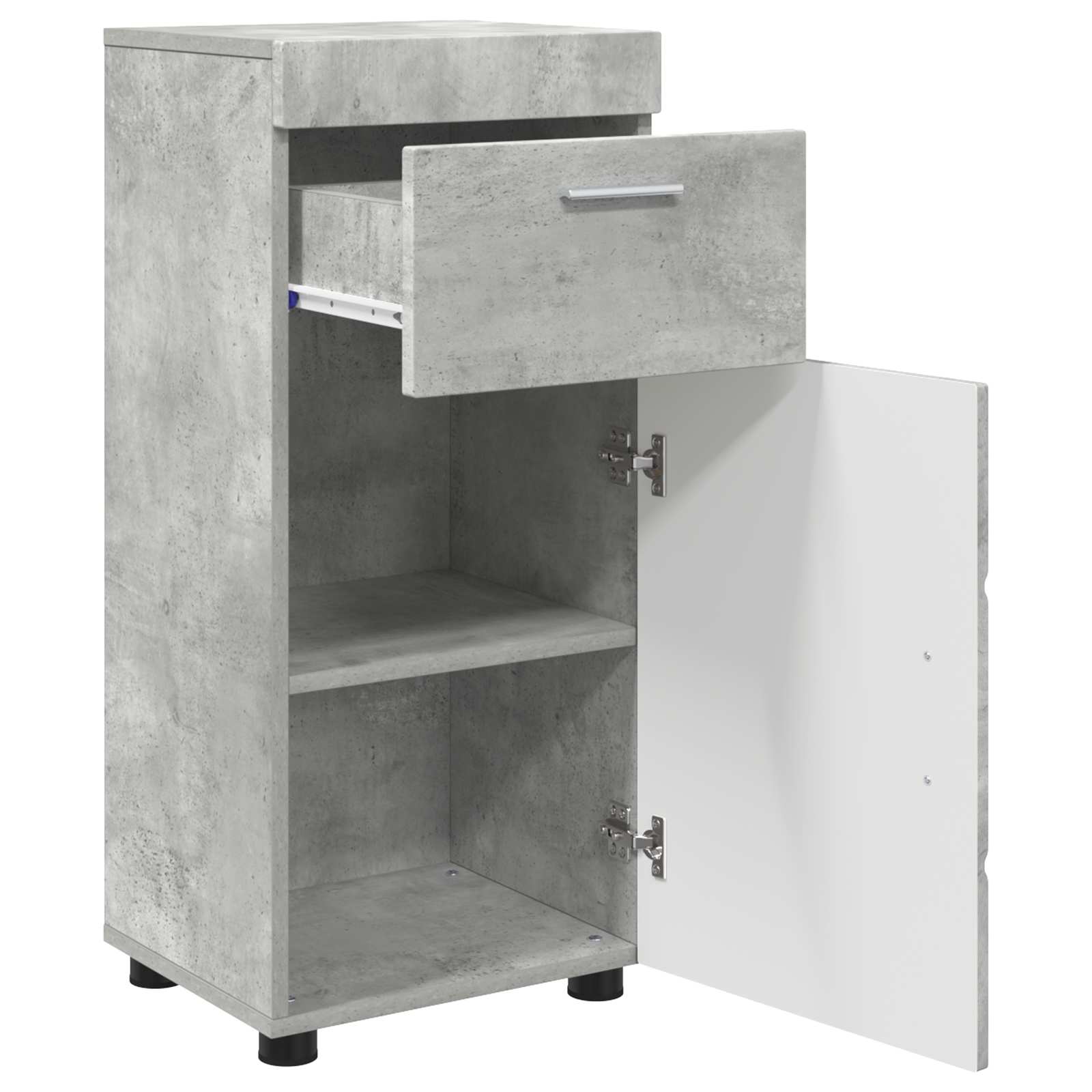 Badezimmermöbel-Set TULUM 2 pcs Weiß 60 x 34 x 63 cm