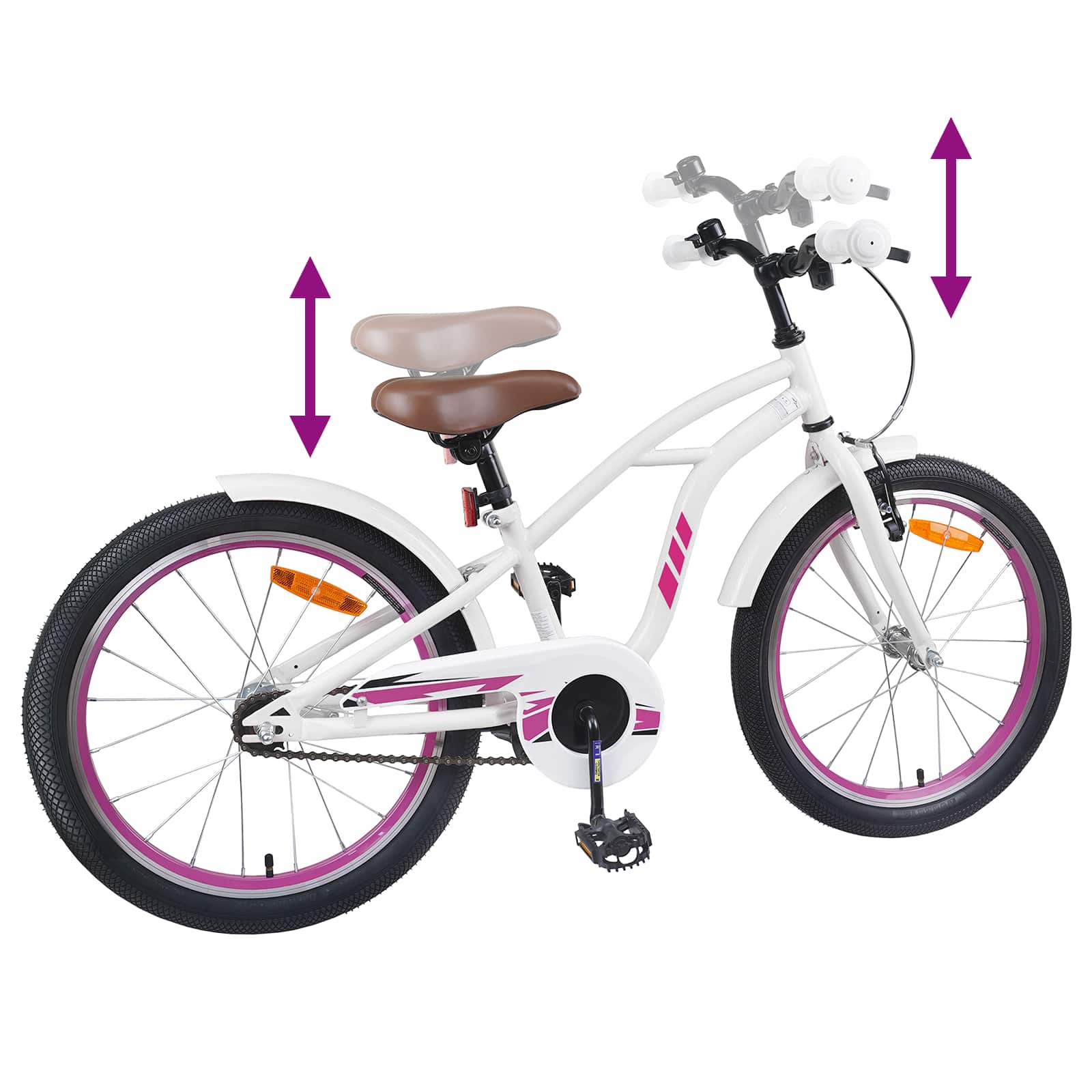 Kinderfahrrad 12 Zoll für 2-4 Jahre alt Hellgrün