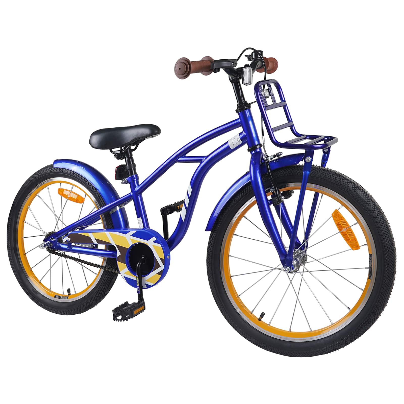 Kinderfahrrad 16 Zoll für 4-6 Jahre alt Schwarz